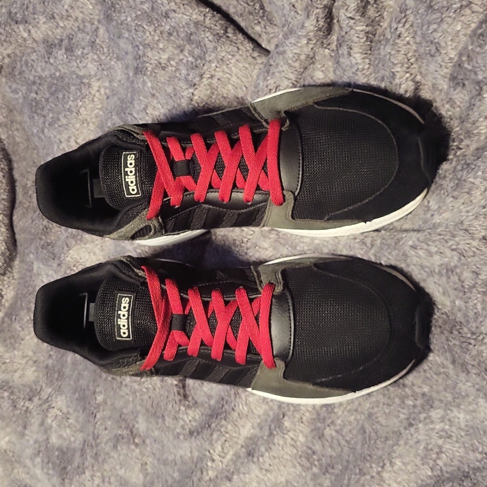 Red black grey adidas -adidas Crazychaos Core Black size 12